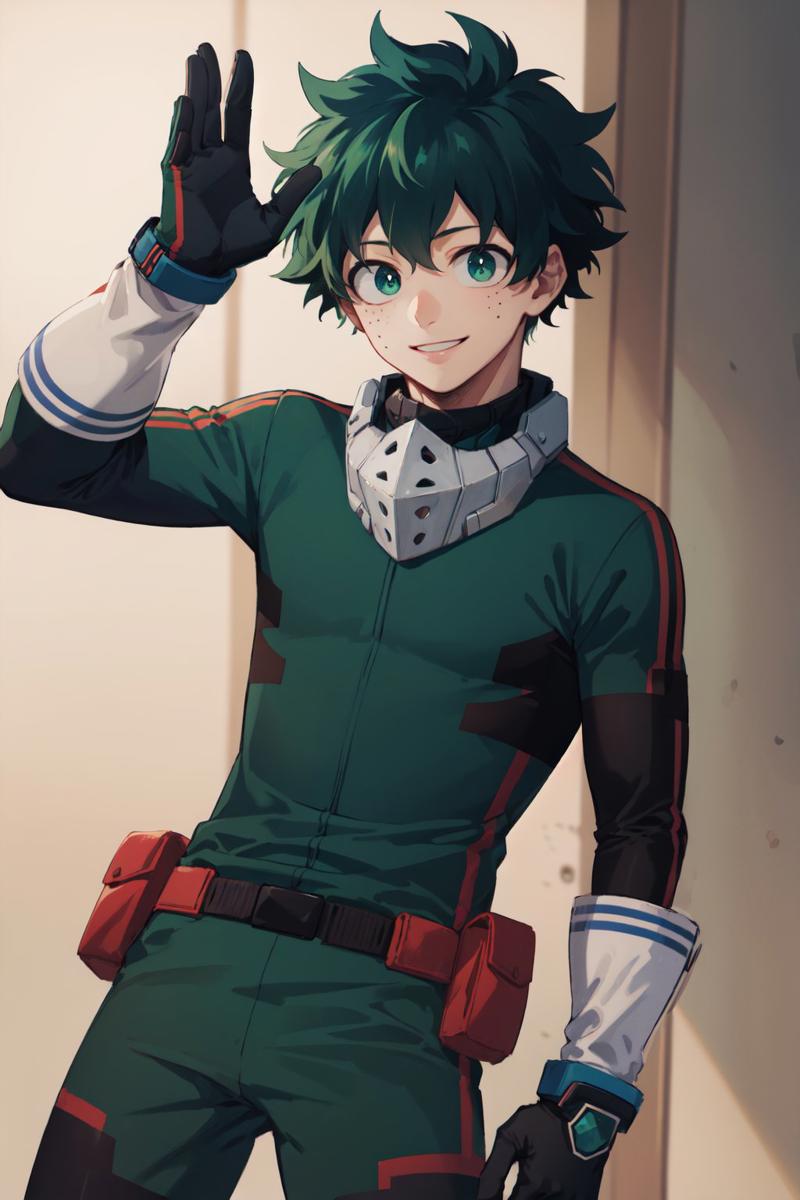 00021-1877117058-(masterpiece, best quality_1.2), , cowboy shot, solo, male focus, 1boy, midoriya izuku, smile, looking at viewer, short green ha.jpg